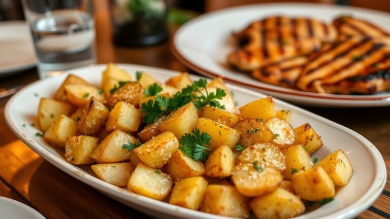 Parmesan roasted potatoes