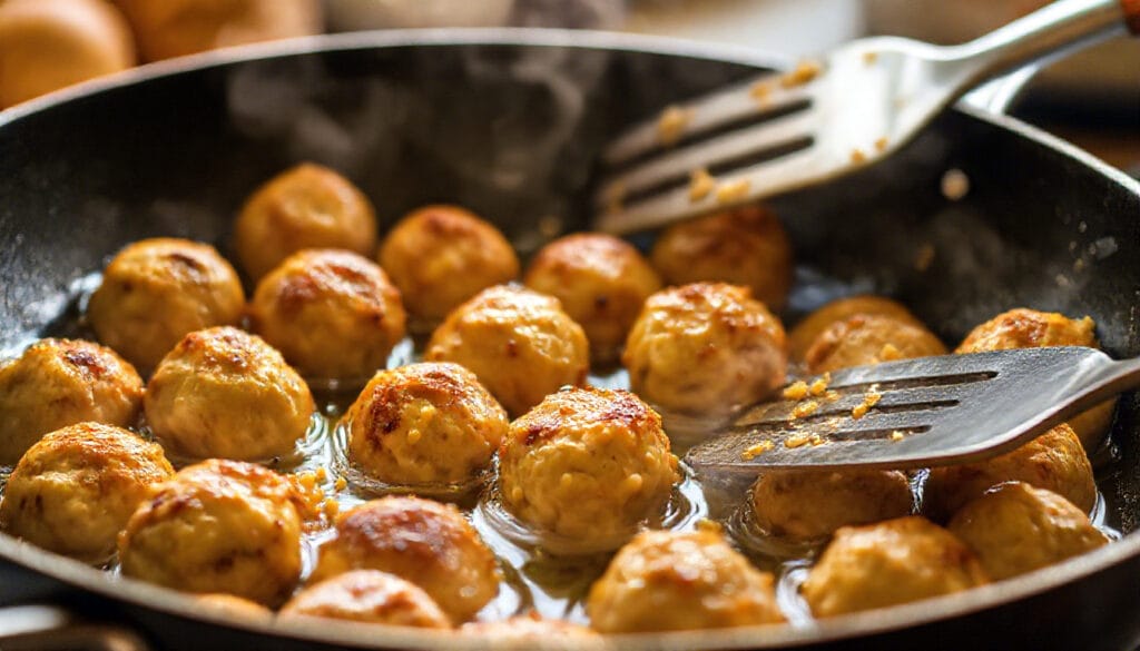 Homemade Chicken Meatballs