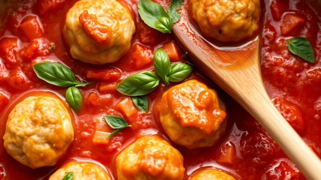 Homemade Chicken Meatballs