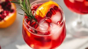 Pomegranate Aperol Spritz %
