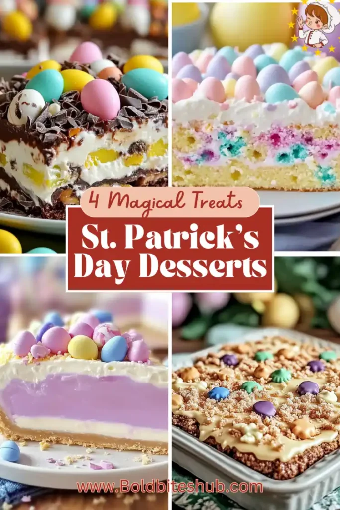 St. Patrick’s Day Desserts