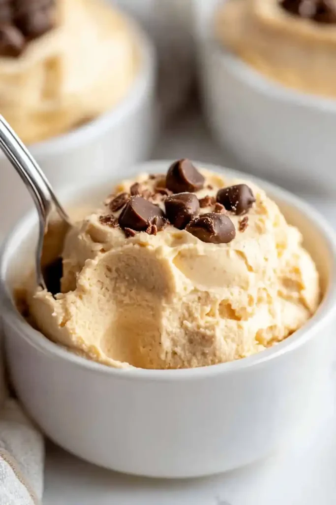 5-Minute Cottage Cheese Peanut Butter Mousse