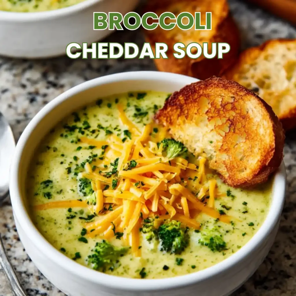 Broccoli Cheddar Soup recipe