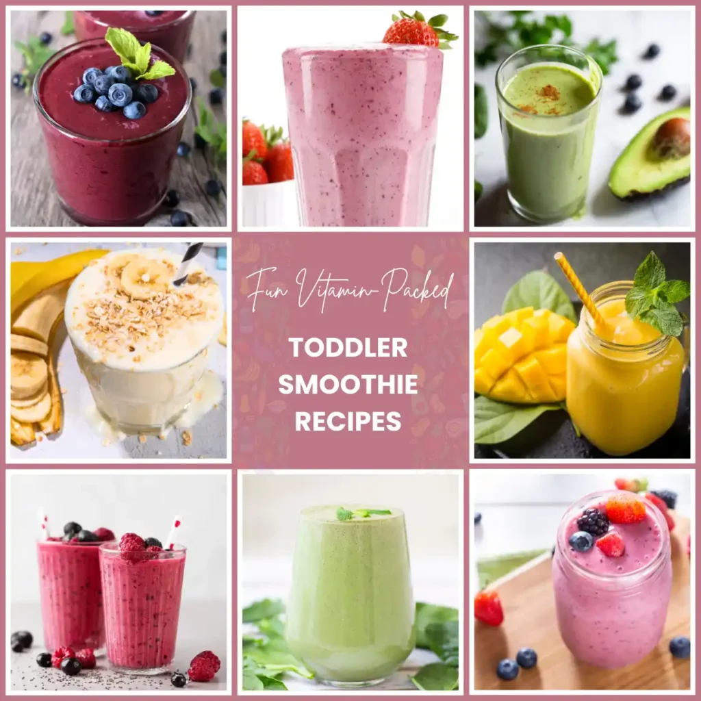 Fun Vitamin-Packed Toddler Smoothie Recipes