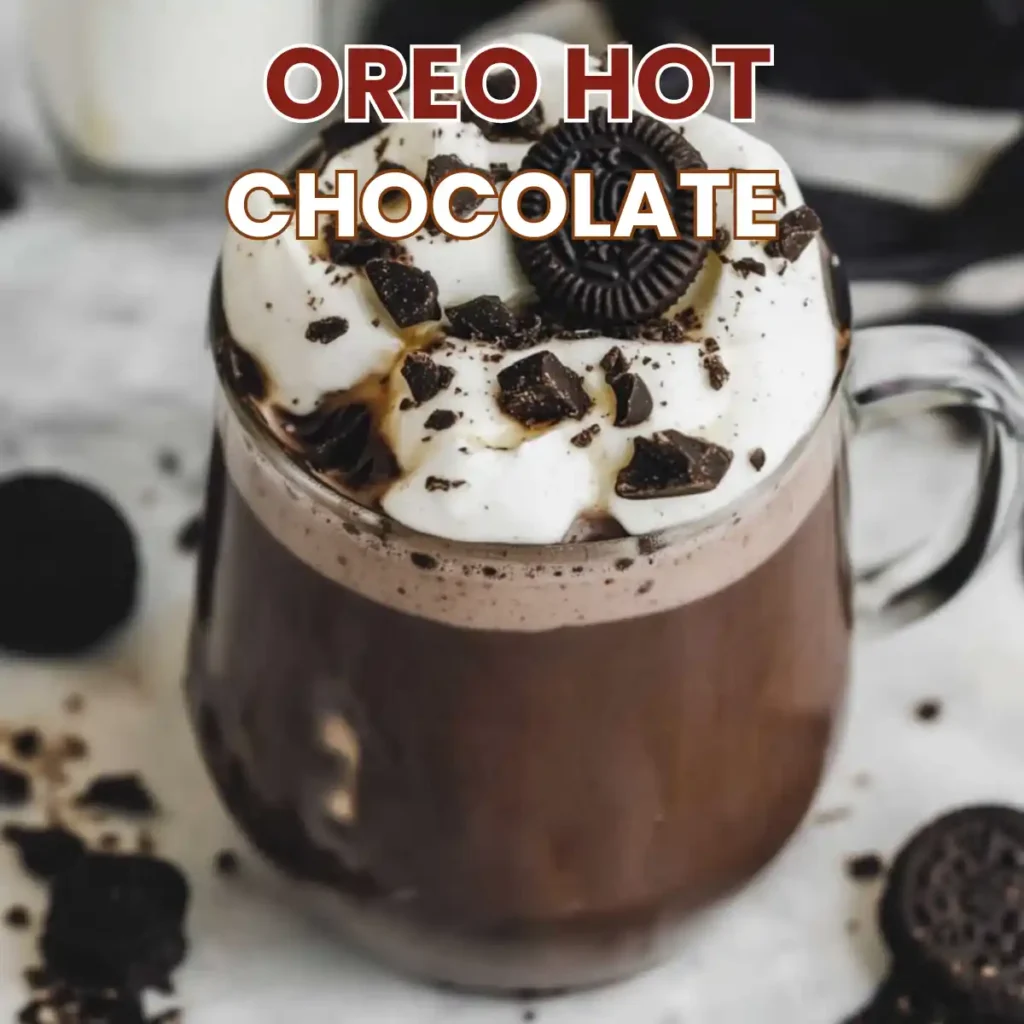 recipes % Oreo Hot Chocolate Recipe