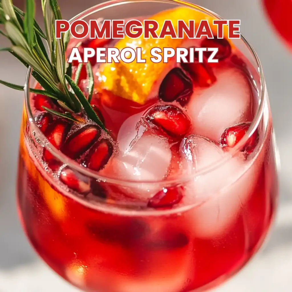 Pomegranate Aperol Spritz RECIPE