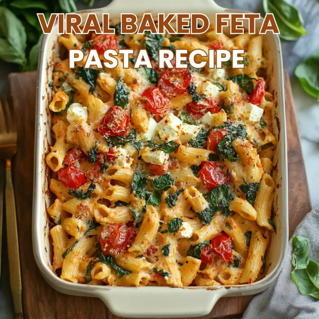 best viral Baked Feta Pasta Recipe