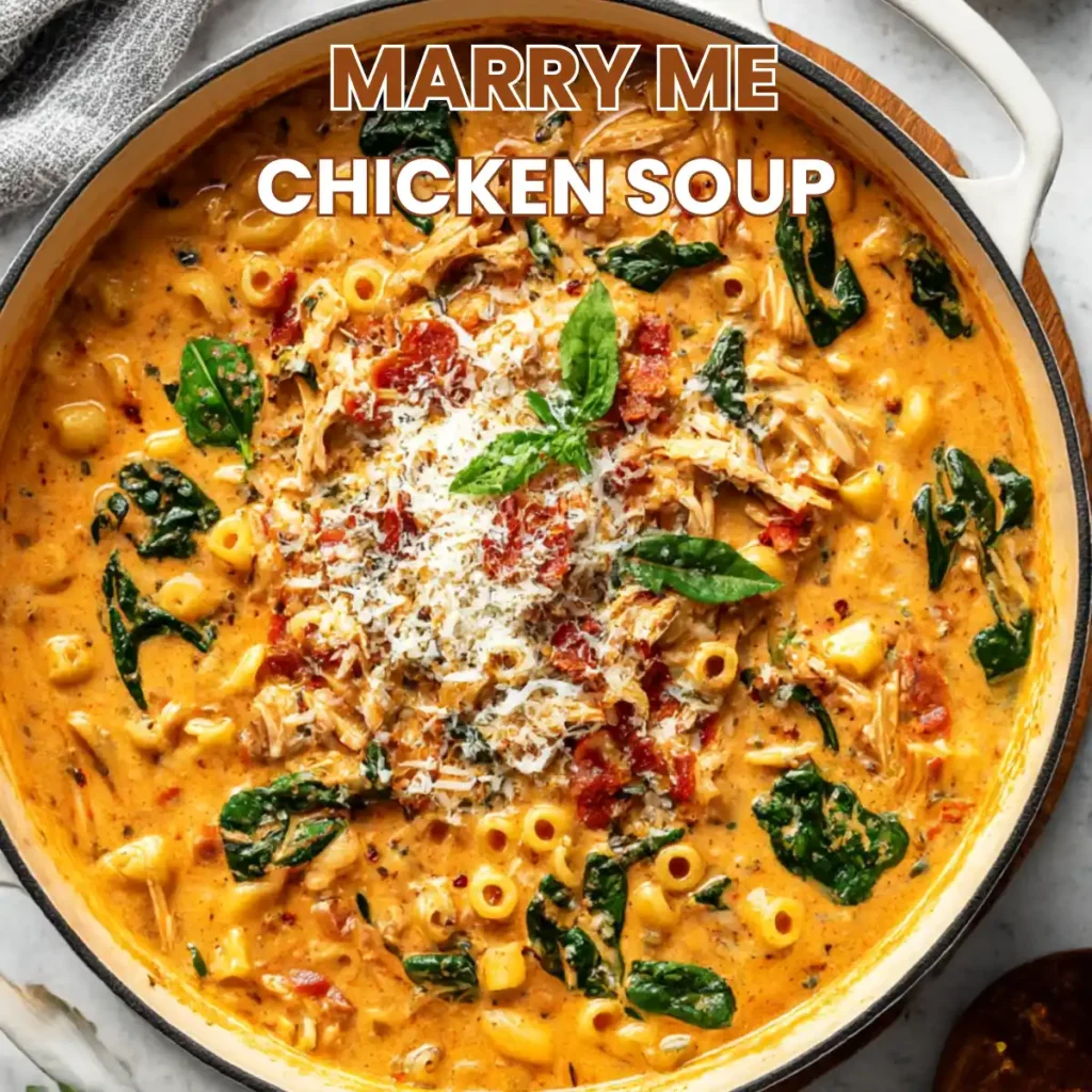 easy nourrishing Marry Me Chicken Soup recipe