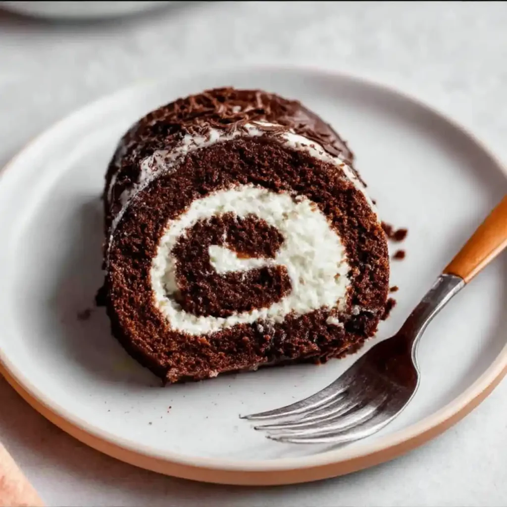 best Double Chocolate Swiss Roll recipe (1)