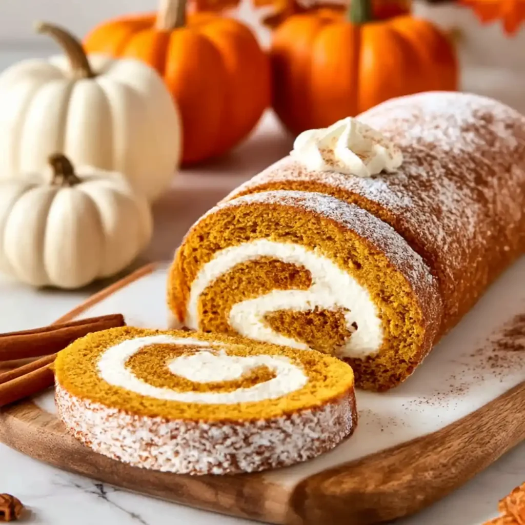 best Pumpkin Spice Swiss Roll recipe